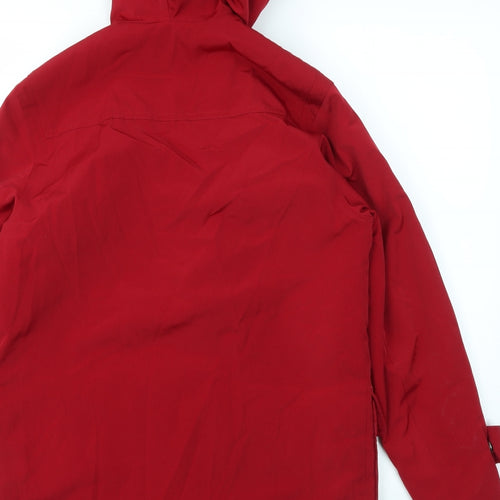 LIZCLABORNE Womens Red   Jacket Coat Size XS