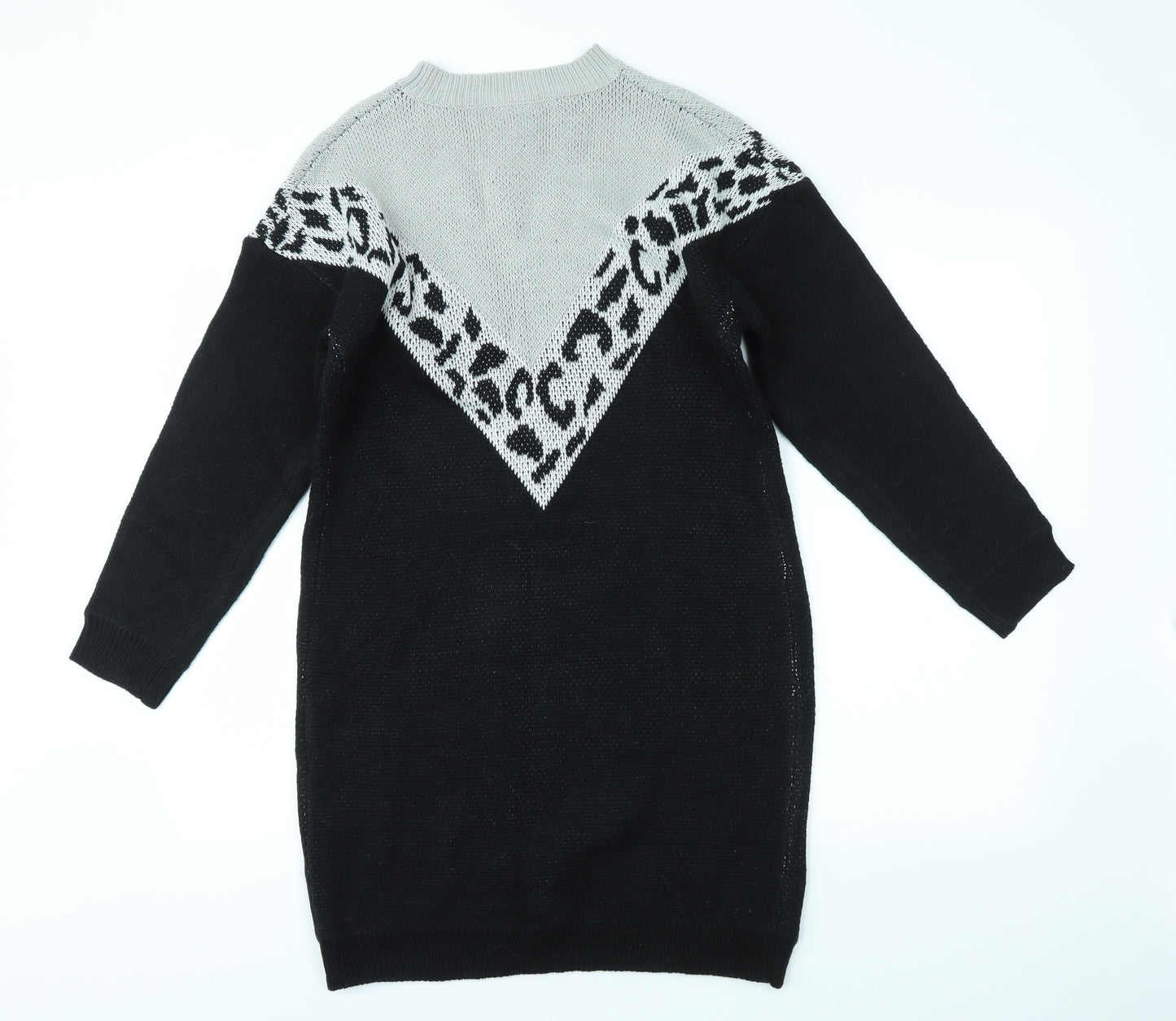 SheIn Womens Multicoloured Animal Print  Fit & Flare  Size M