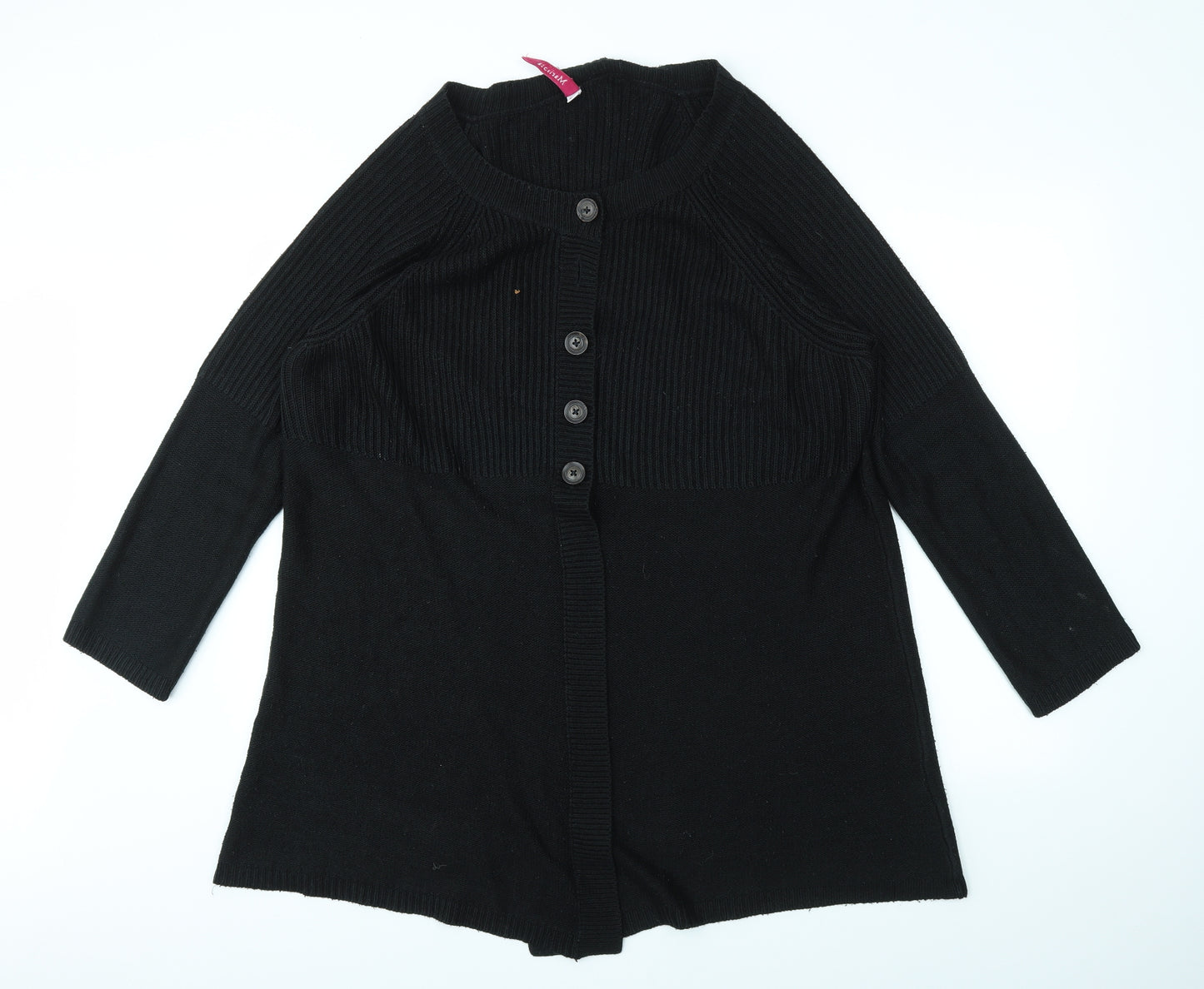MARISOTA Womens Black   Cardigan Jumper Size 20