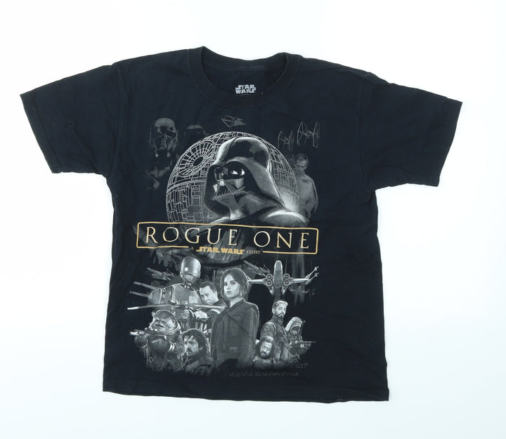 STAR WARZ Boys Multicoloured Geometric  Basic T-Shirt Size M