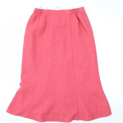 Eastex Womens Pink   Flare Skirt Size 10