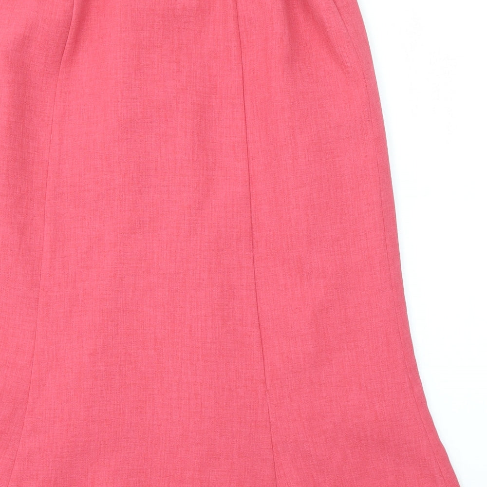 Eastex Womens Pink   Flare Skirt Size 10