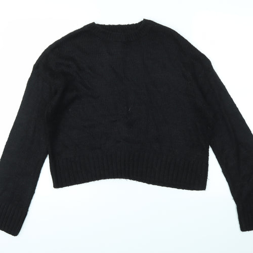 New Look Womens Black   Pullover Jumper Size S