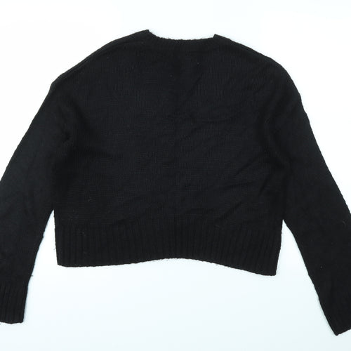 New Look Womens Black   Pullover Jumper Size S