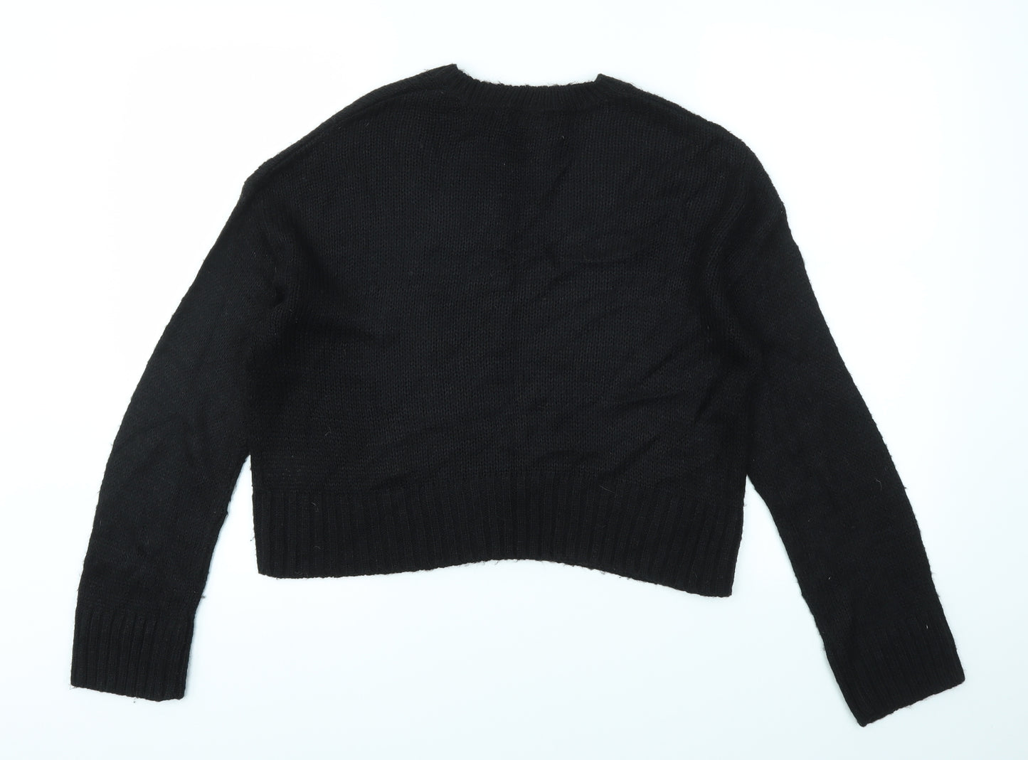 New Look Womens Black   Pullover Jumper Size S