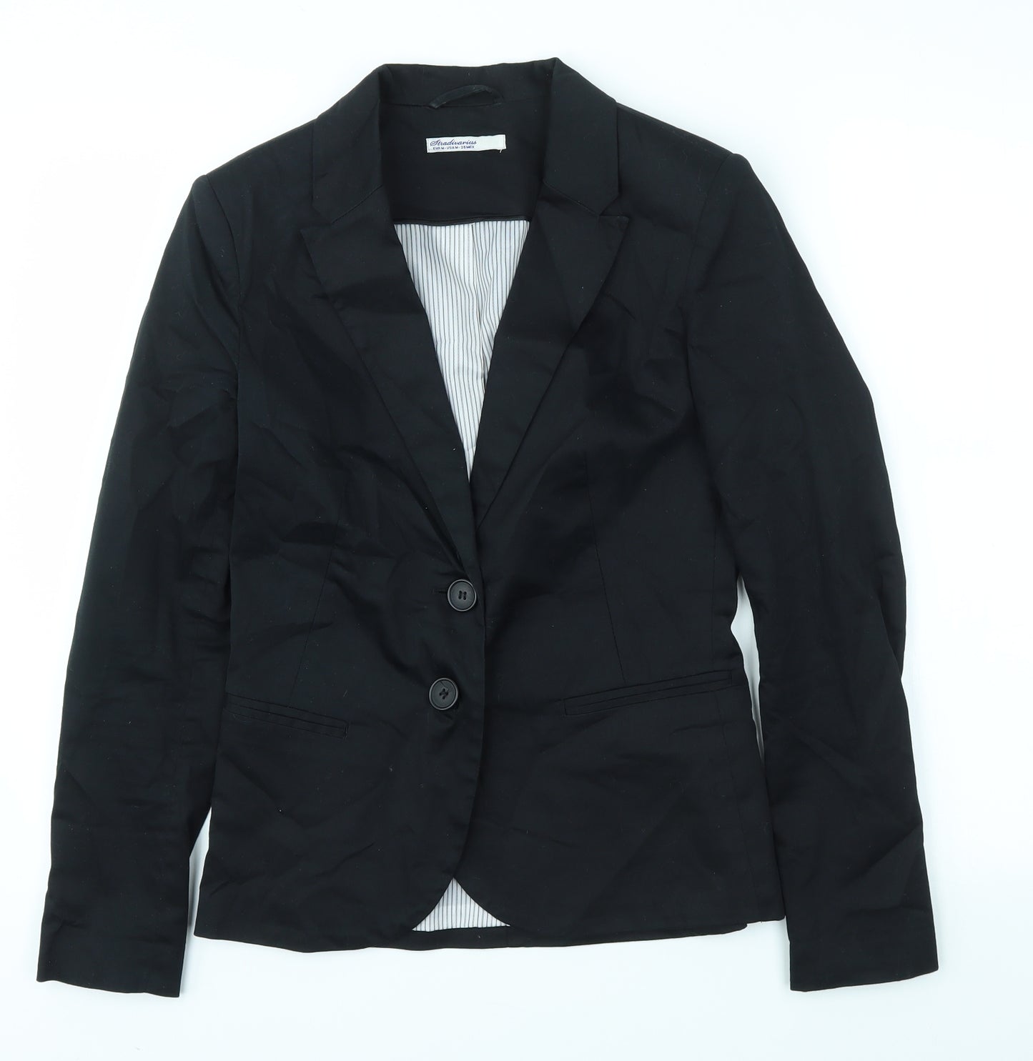 Stradavarius Womens Black   Jacket Blazer Size M