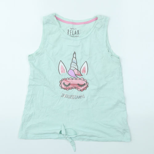 Peacocks Girls Multicoloured Animal Print  Basic T-Shirt Size 12-13 Years