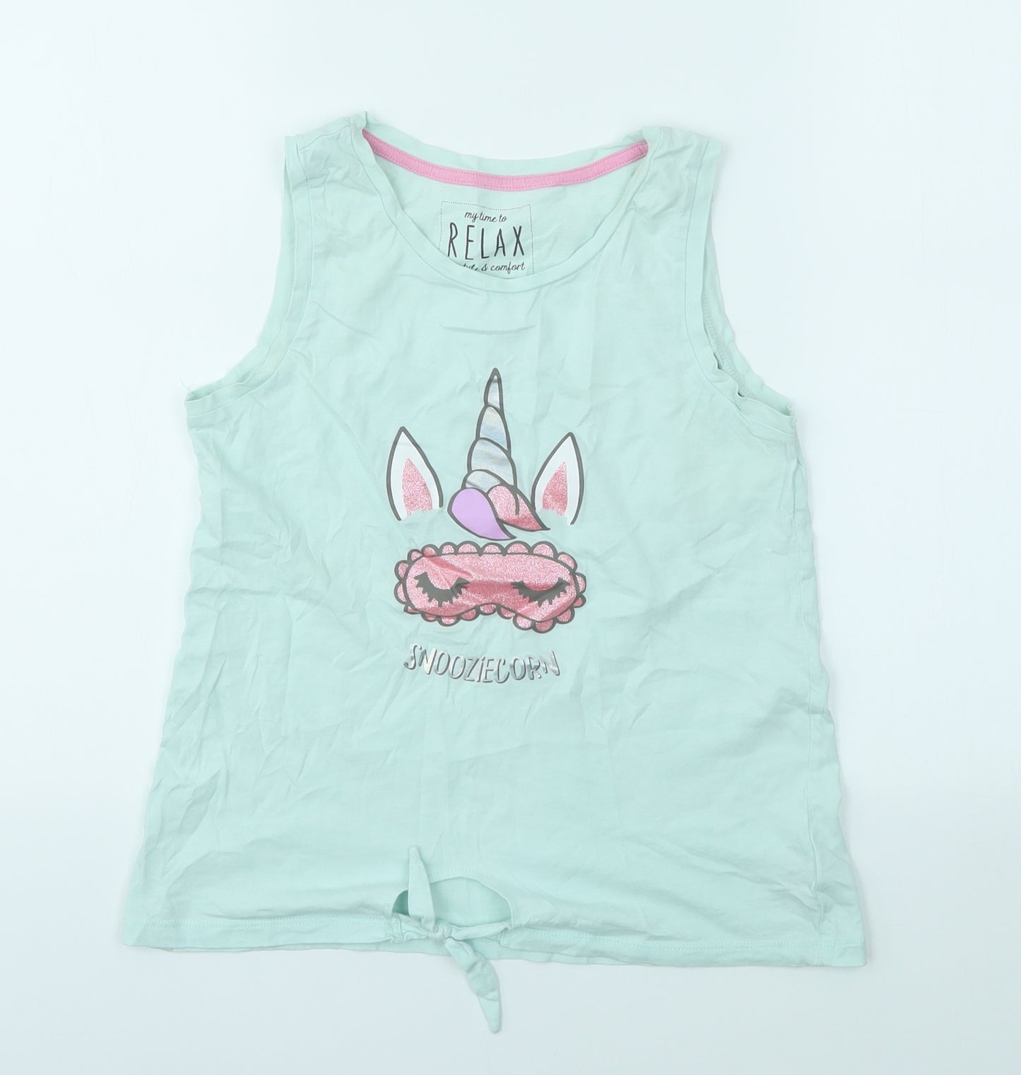 Peacocks Girls Multicoloured Animal Print  Basic T-Shirt Size 12-13 Years