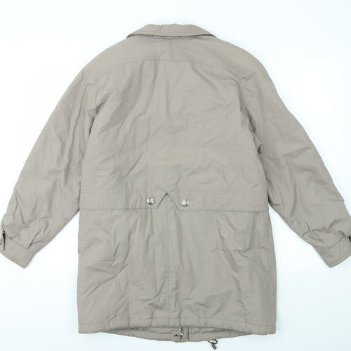 Telemac Womens Grey   Jacket Coat Size 8