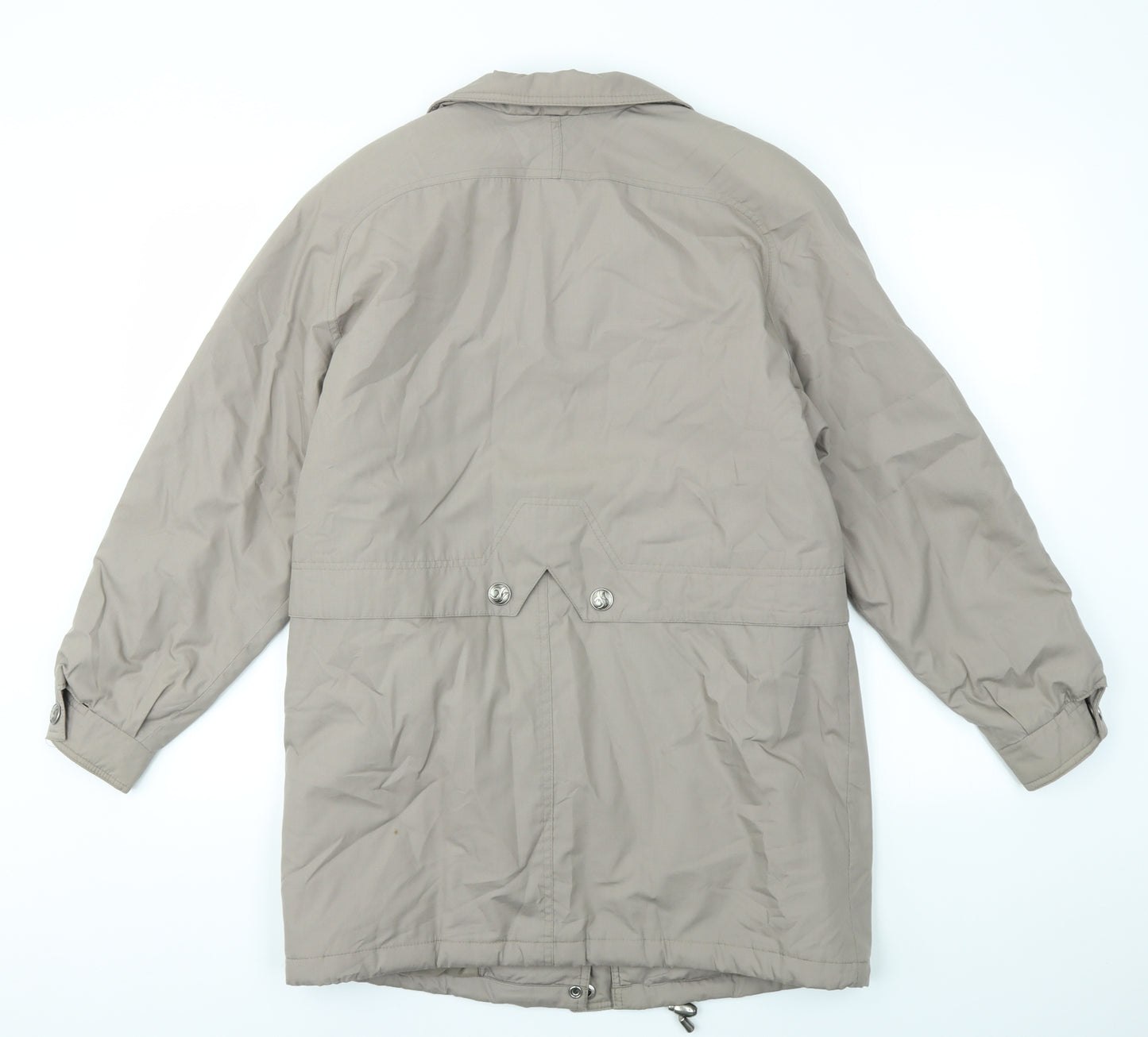 Telemac Womens Grey   Jacket Coat Size 8