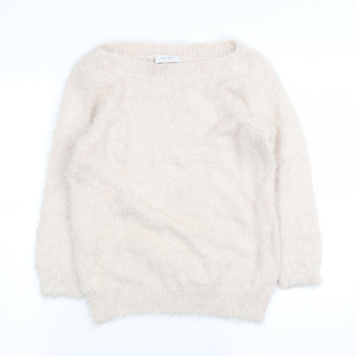 Wallis Womens Beige   Pullover Jumper Size S