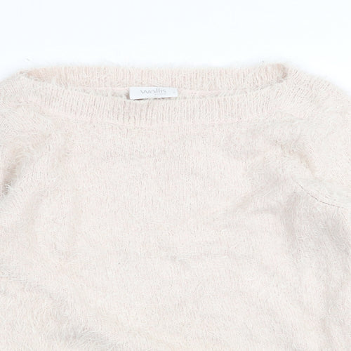 Wallis Womens Beige   Pullover Jumper Size S