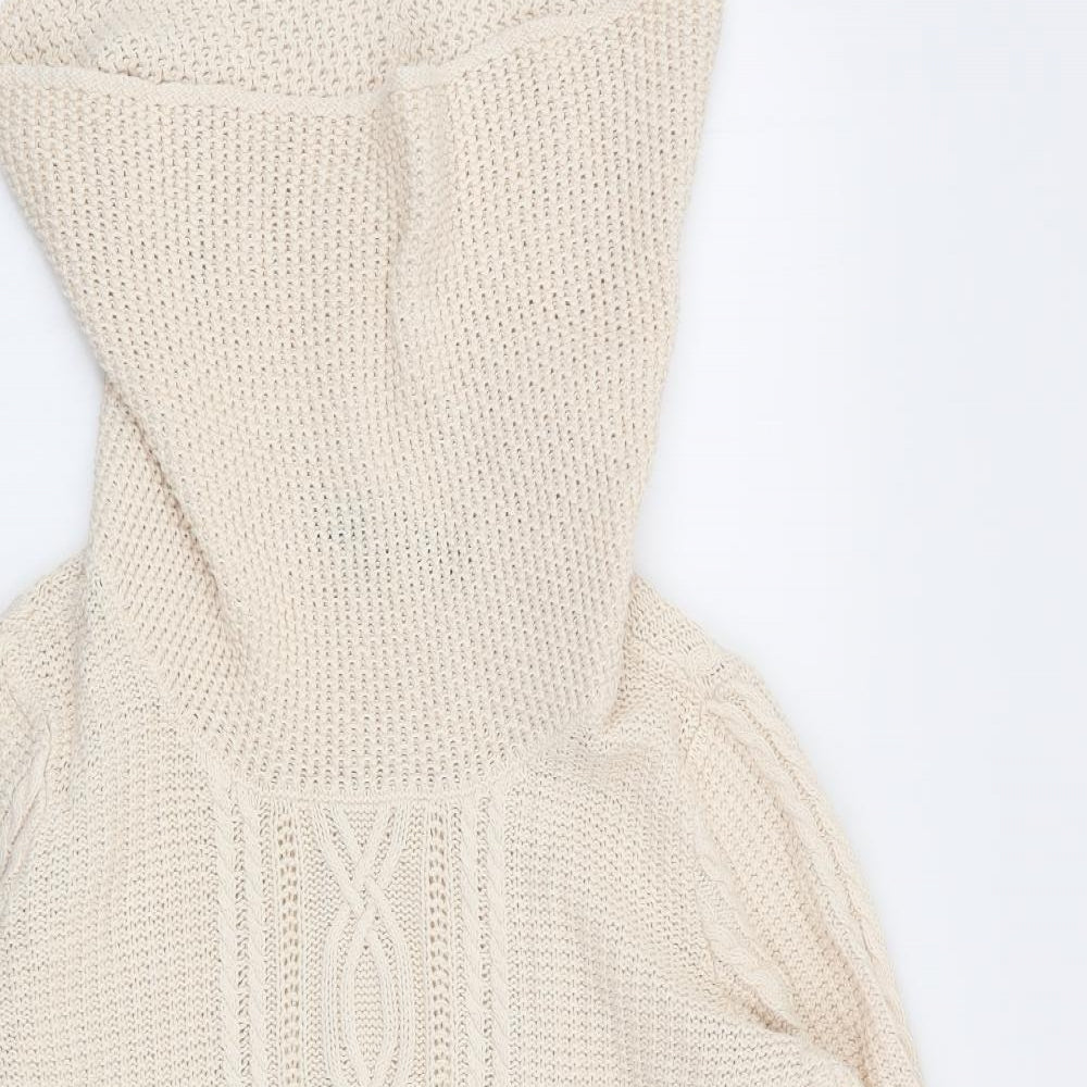 Jeanne Pierre  Womens Beige   Pullover Jumper Size S