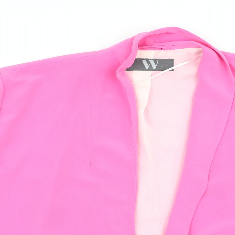 BHS Womens Pink   Jacket Blazer Size 16