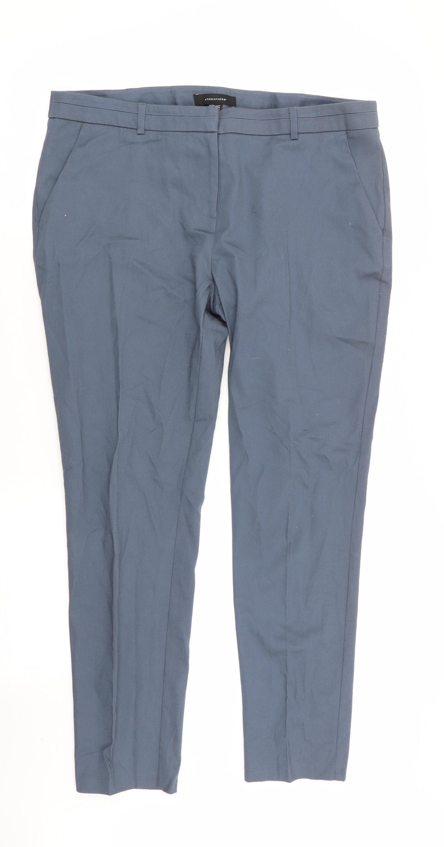 Primark Womens Blue   Trousers  Size 12 L27 in