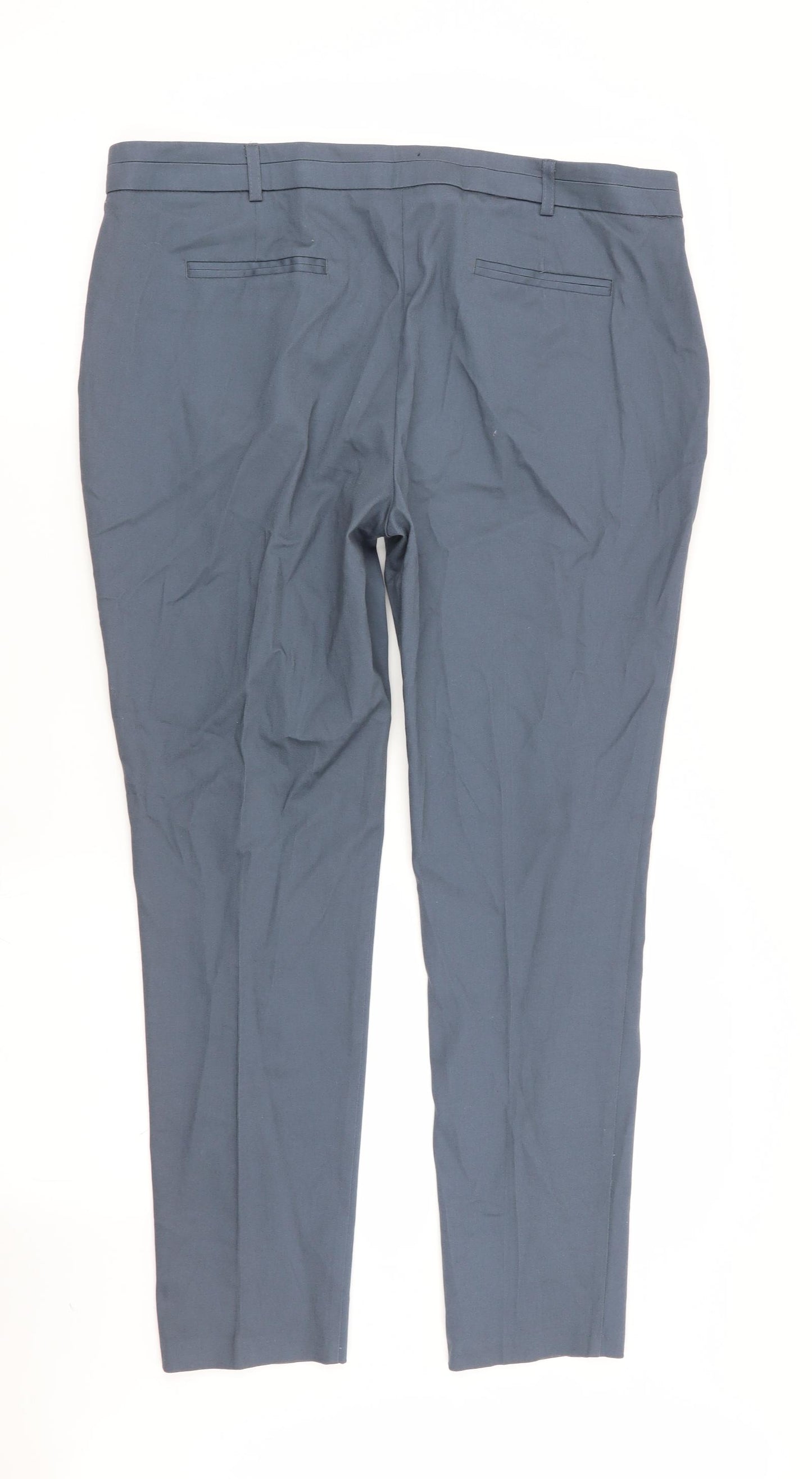 Primark Womens Blue   Trousers  Size 12 L27 in