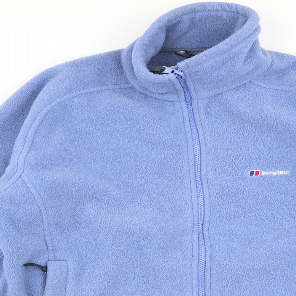 Berghaus Womens Blue   Full Zip Jumper Size 16