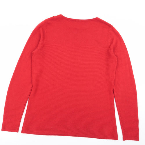 bonmarche Womens Orange   Basic T-Shirt Size 14