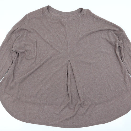 NEXT Womens Brown   Basic T-Shirt Size 12