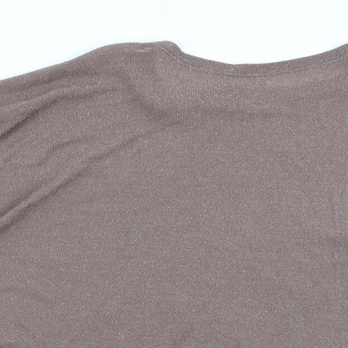 NEXT Womens Brown   Basic T-Shirt Size 12
