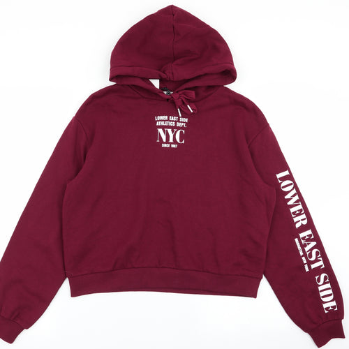 H&M Womens Red   Pullover Jumper Size S
