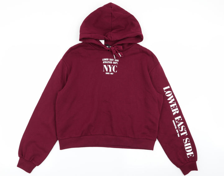 H&M Womens Red   Pullover Jumper Size S