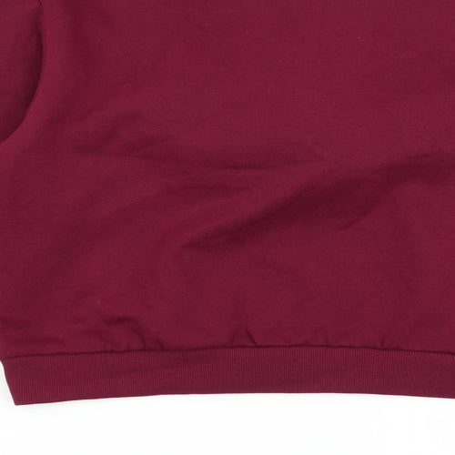 H&M Womens Red   Pullover Jumper Size S