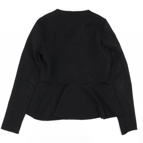 Papaya Womens Black   Full Zip Jumper Size 10