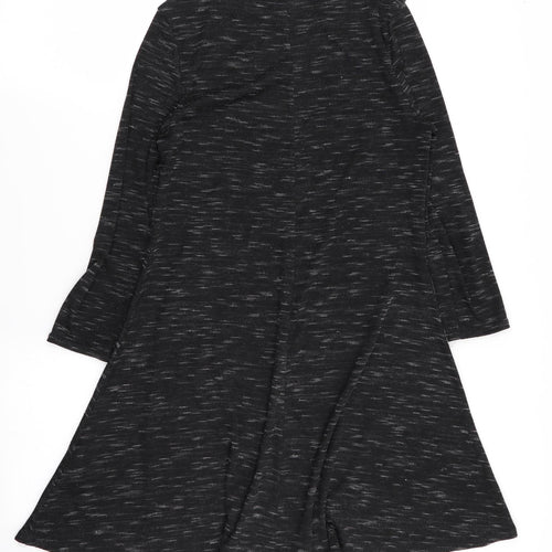 Primark Womens Black Geometric  Fit & Flare  Size 8