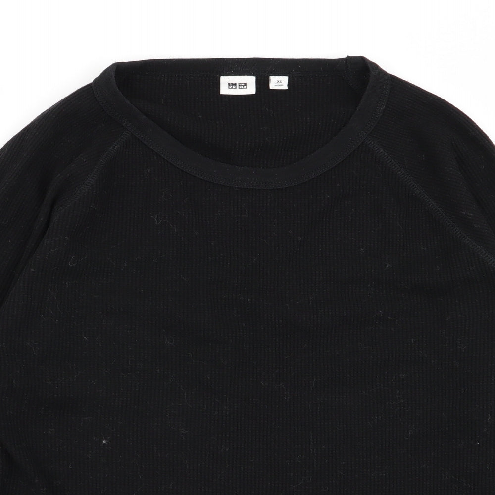 Uniqlo Womens Black   Basic T-Shirt Size XS
