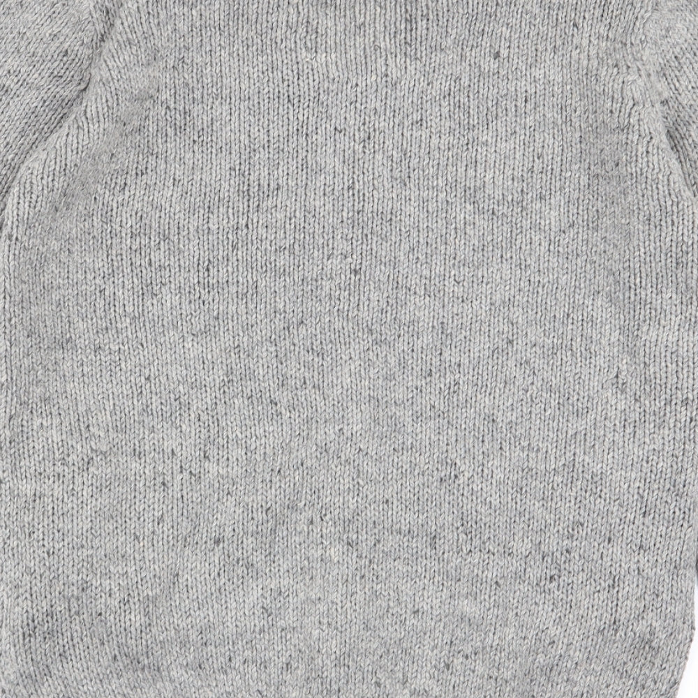 Cedar Wood State Mens Grey   Full Zip Jumper Size M