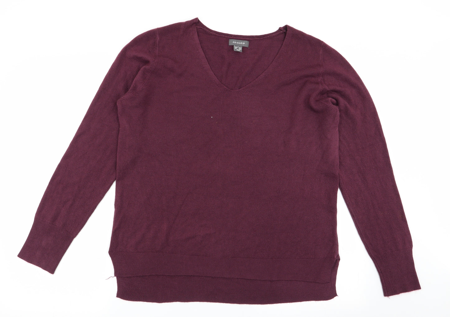 Primark Womens Red   Pullover Jumper Size 14
