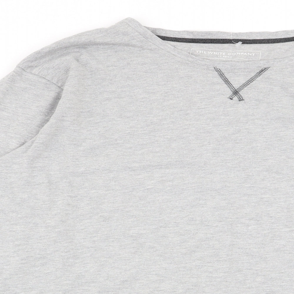 the white company Mens Grey    T-Shirt Size M