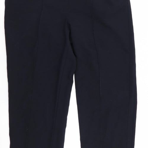 isle Womens Blue   Trousers  Size 14 L28 in - Stretch waistband