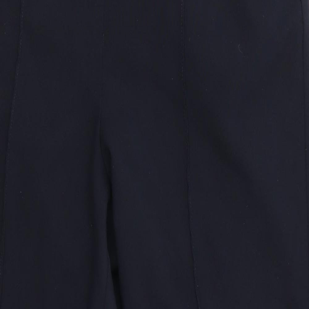 isle Womens Blue   Trousers  Size 14 L28 in - Stretch waistband