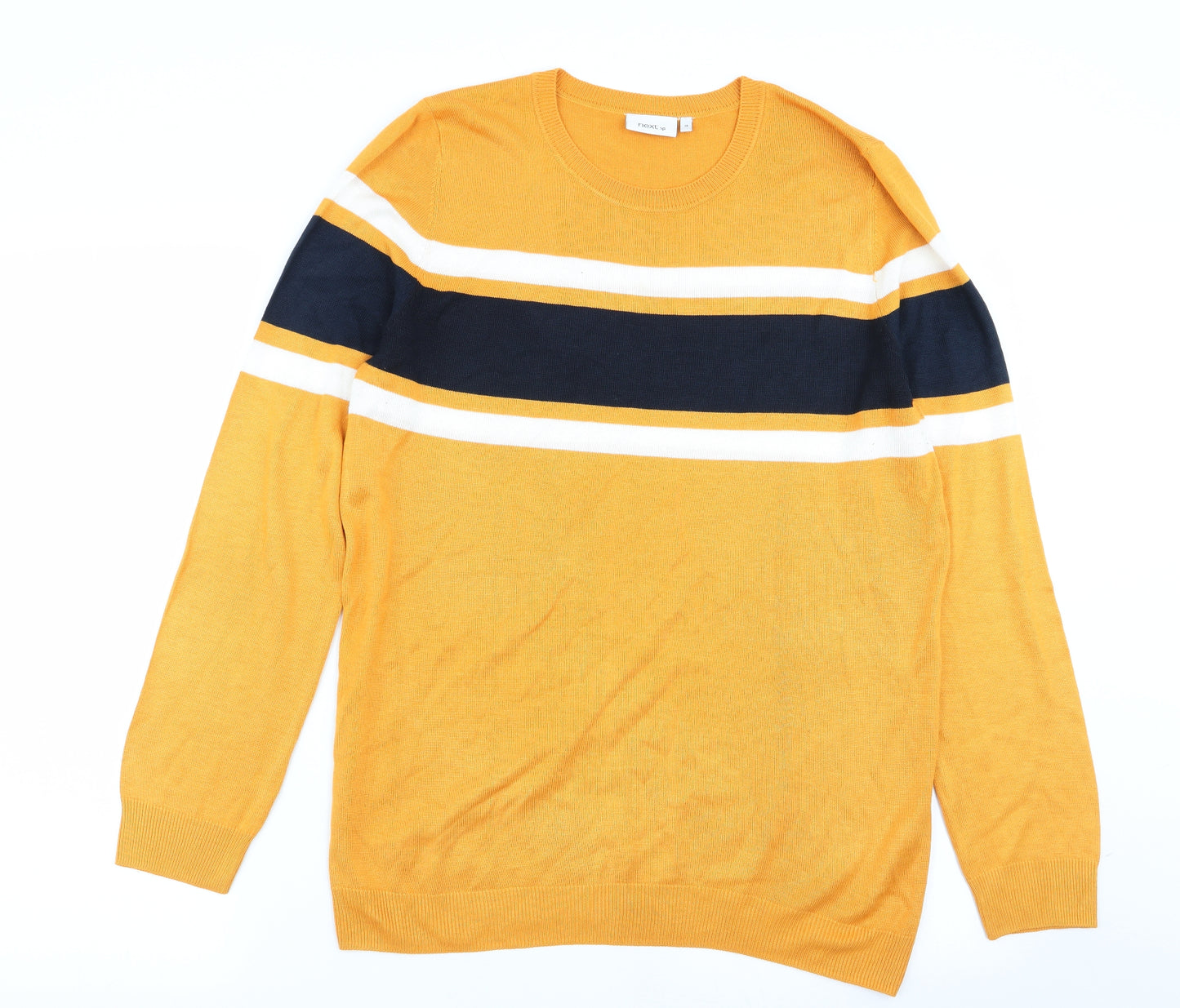NEXT Womens Yellow   Pullover Jumper Size 14