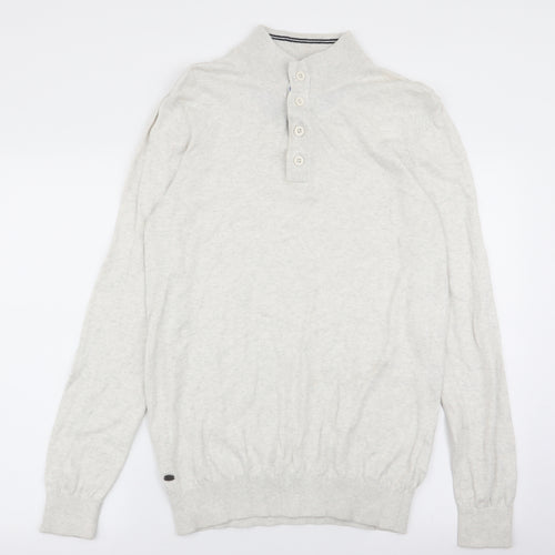 Kensington Mens White   Pullover Jumper Size M