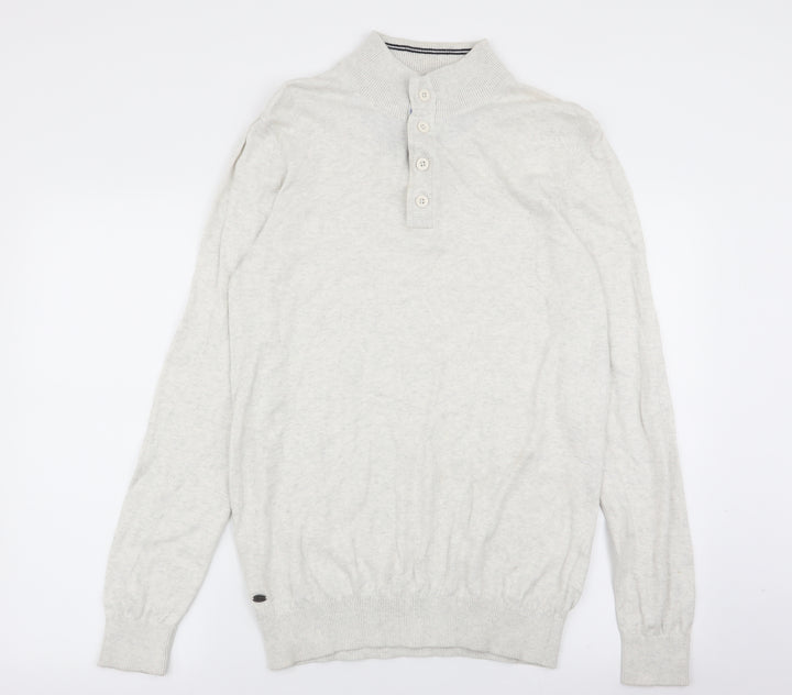 Kensington Mens White   Pullover Jumper Size M