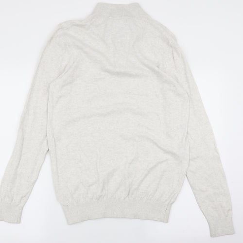 Kensington Mens White   Pullover Jumper Size M