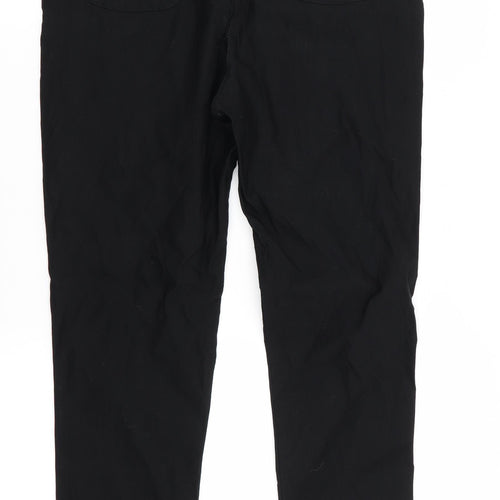 Select Womens Black   Trousers  Size 14 L28 in