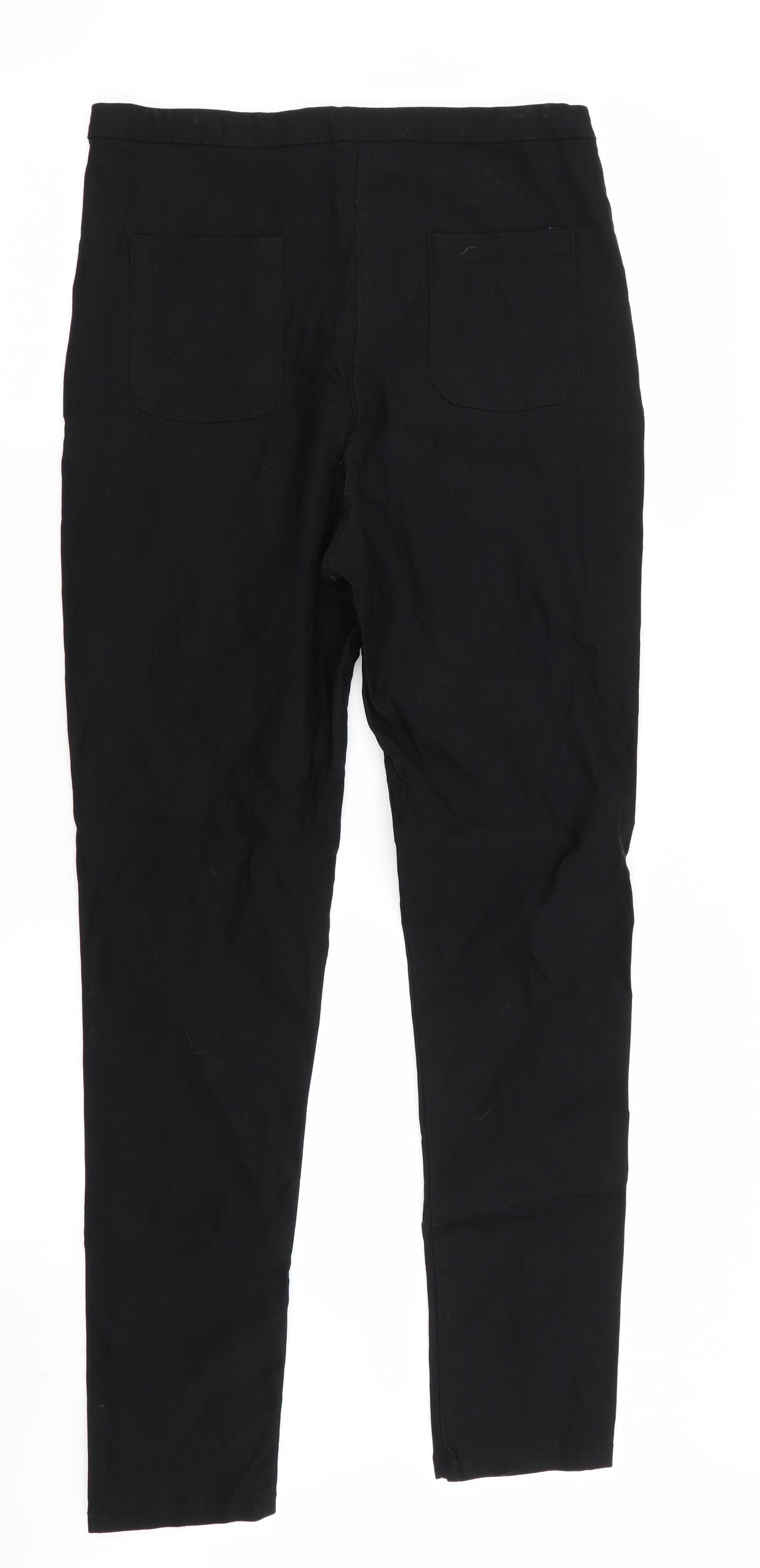 Select Womens Black   Trousers  Size 14 L28 in