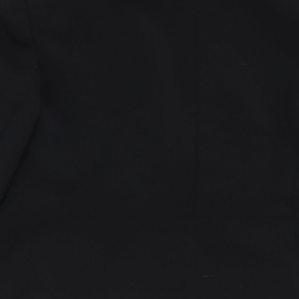 AMARANTO Womens Black   Jacket Blazer Size 10