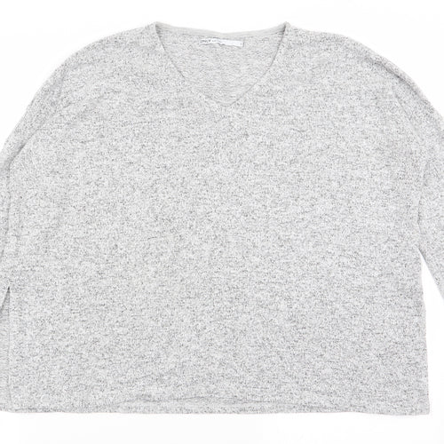 Only Womens Grey   Basic T-Shirt Size S