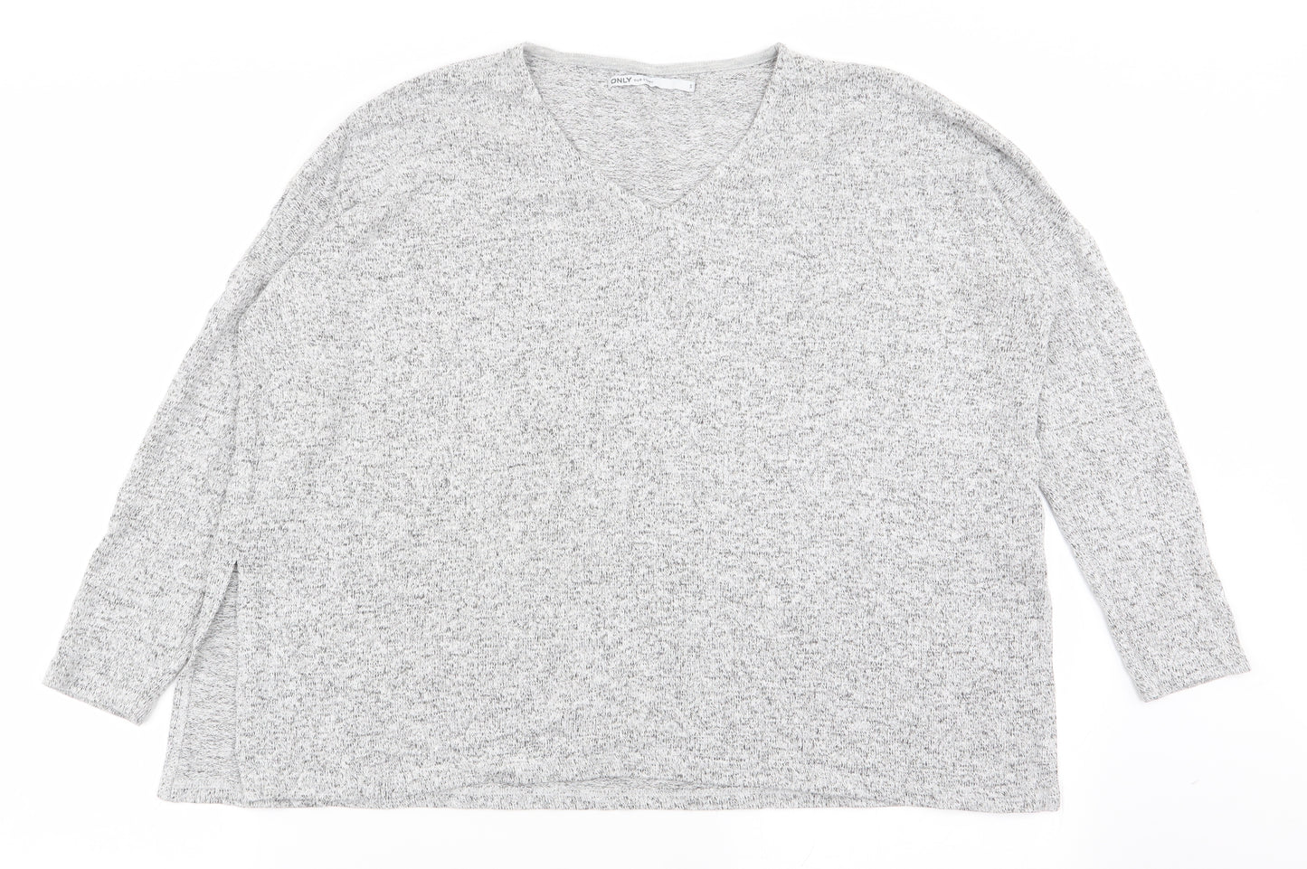 Only Womens Grey   Basic T-Shirt Size S
