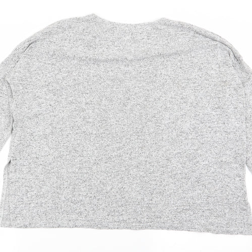 Only Womens Grey   Basic T-Shirt Size S