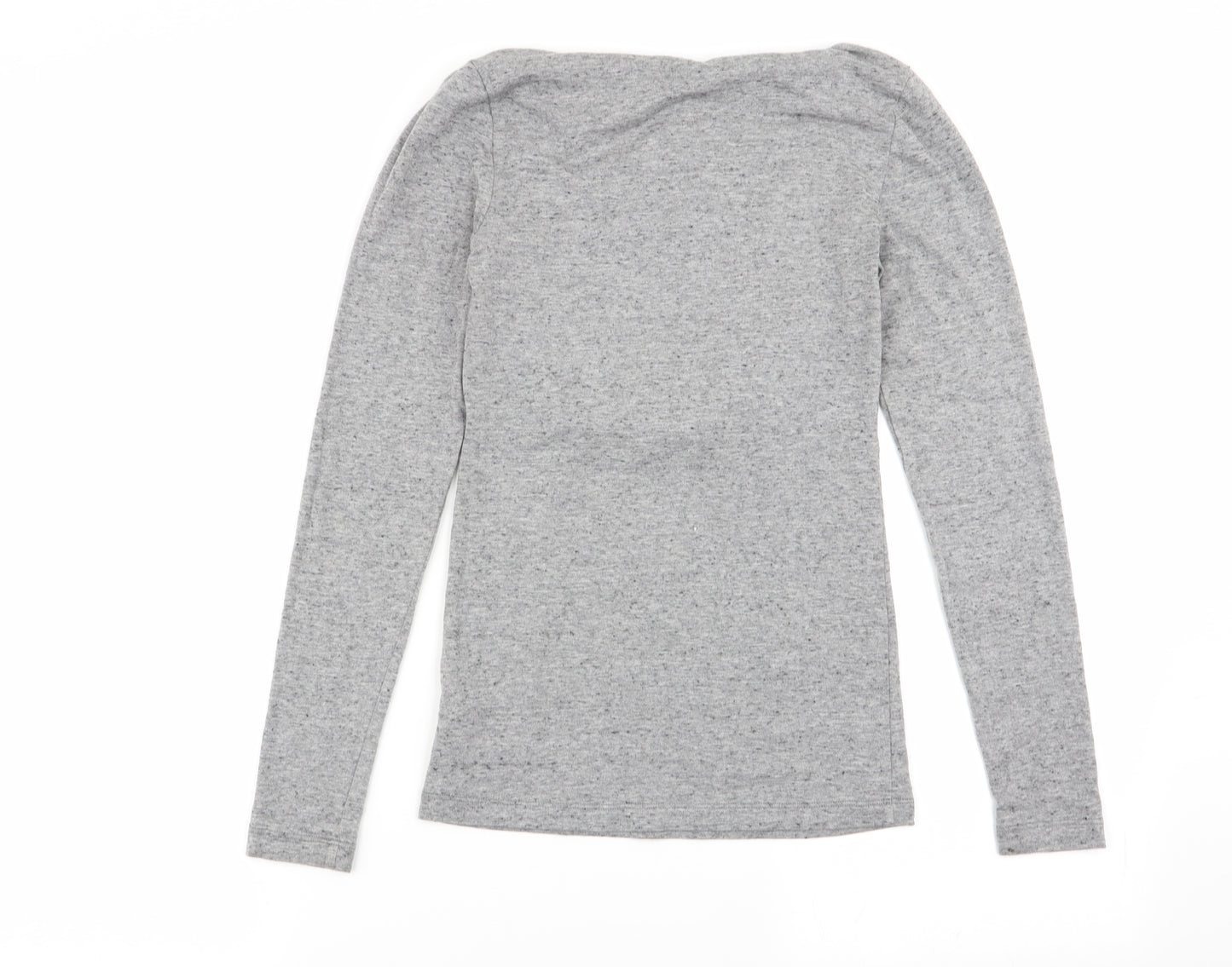 M&S Womens Grey   Basic T-Shirt Size 12