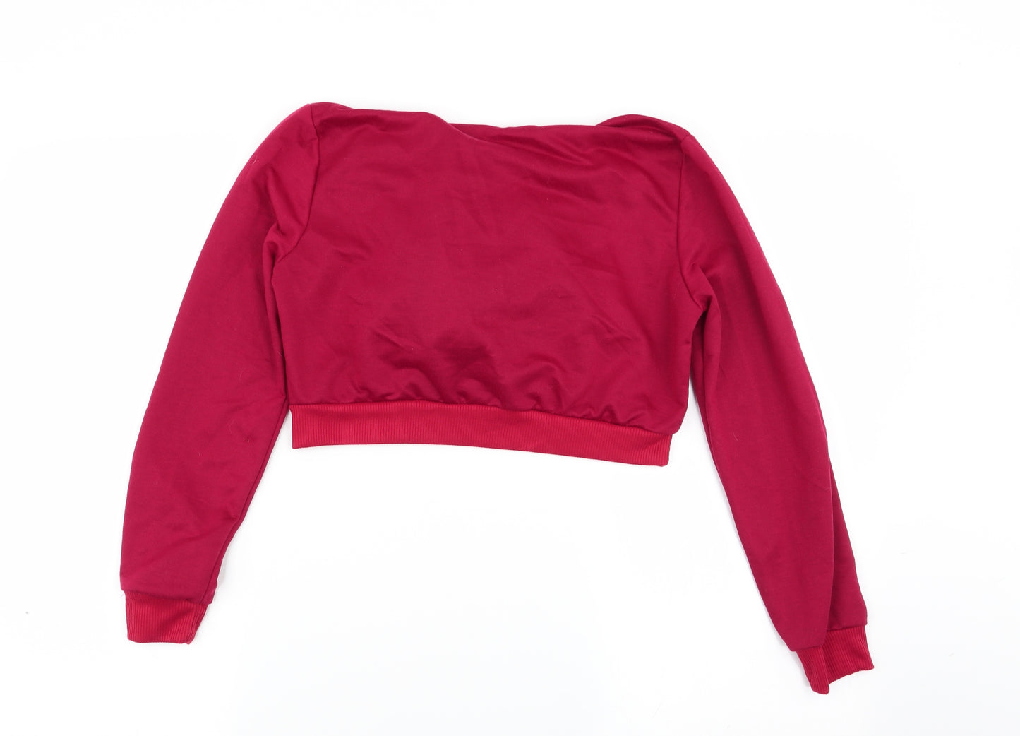 xiranmei Womens Red   Pullover Jumper Size M  - crop jumper