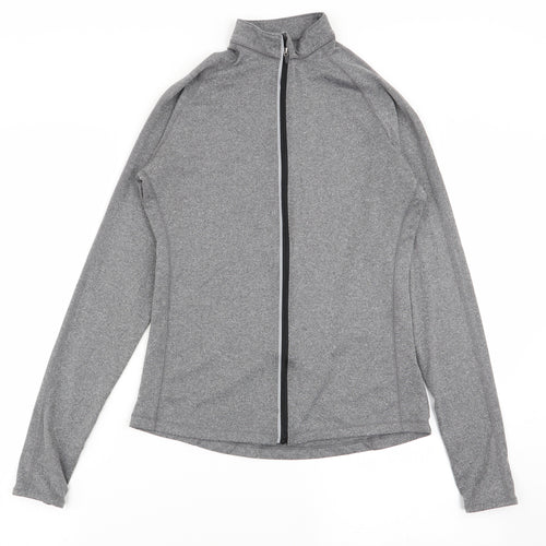TU Womens Grey   Full Zip Jumper Size S