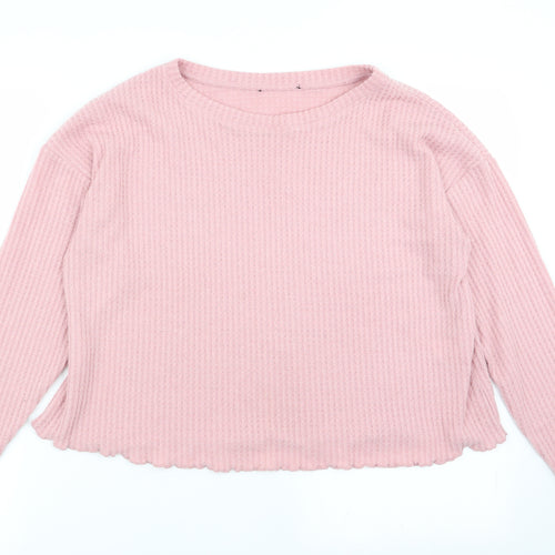 New Look Womens Pink   Basic T-Shirt Size S