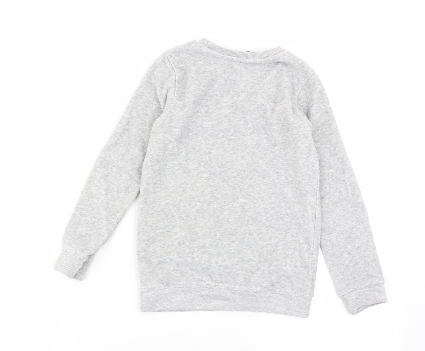 Asda George Girls Grey   Pullover Jumper Size 7-8 Years